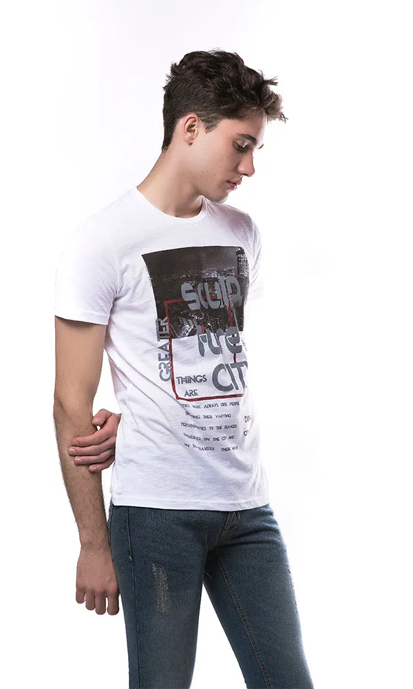 38980 Short Sleeves T-Shirt - White