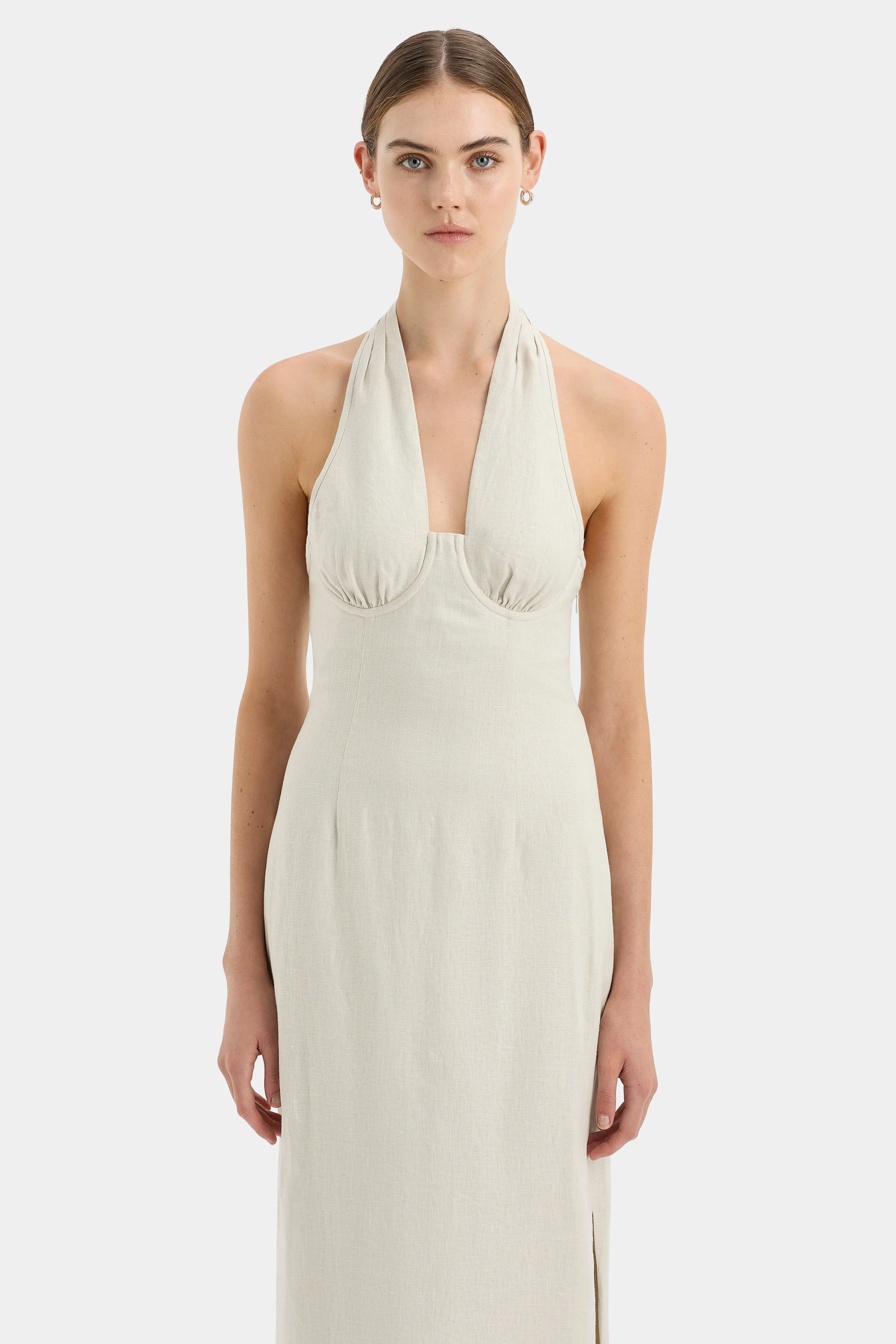 Affogato Halter Dress