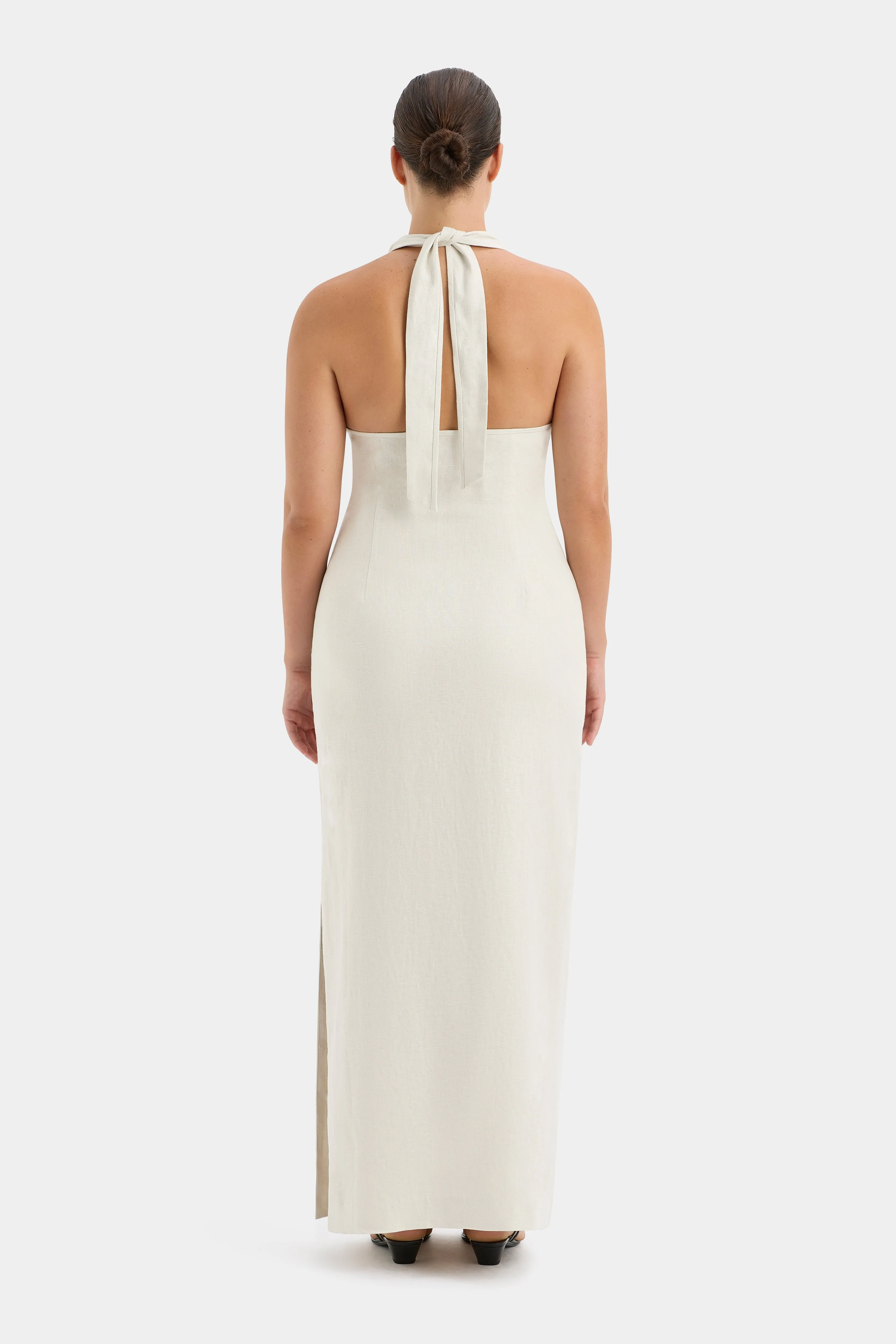 Affogato Halter Dress