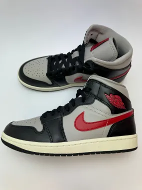 Air Jordan 1 Mid "Black College Grey Gym Red"