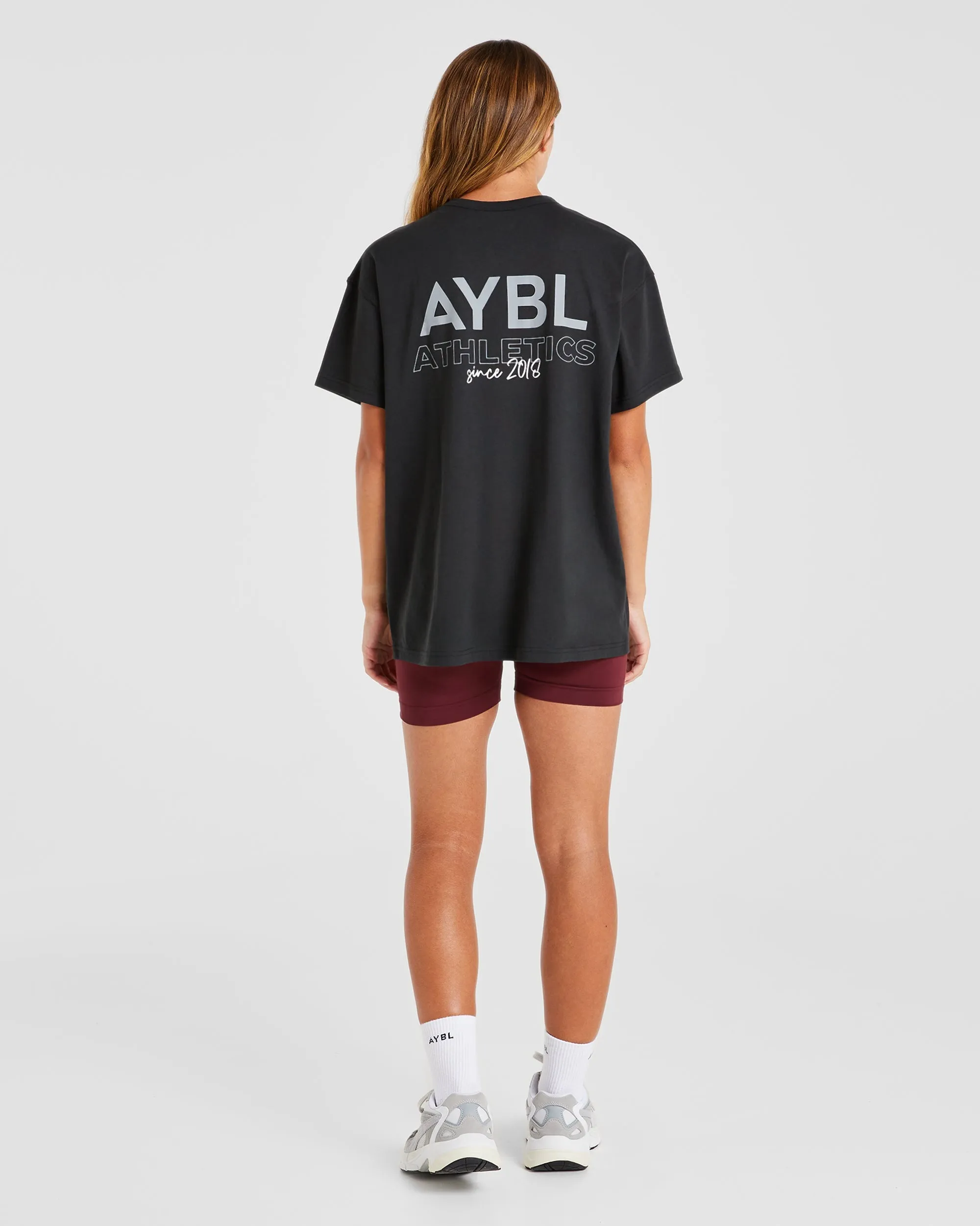 AYBL Athletics Oversized T Shirt - Black