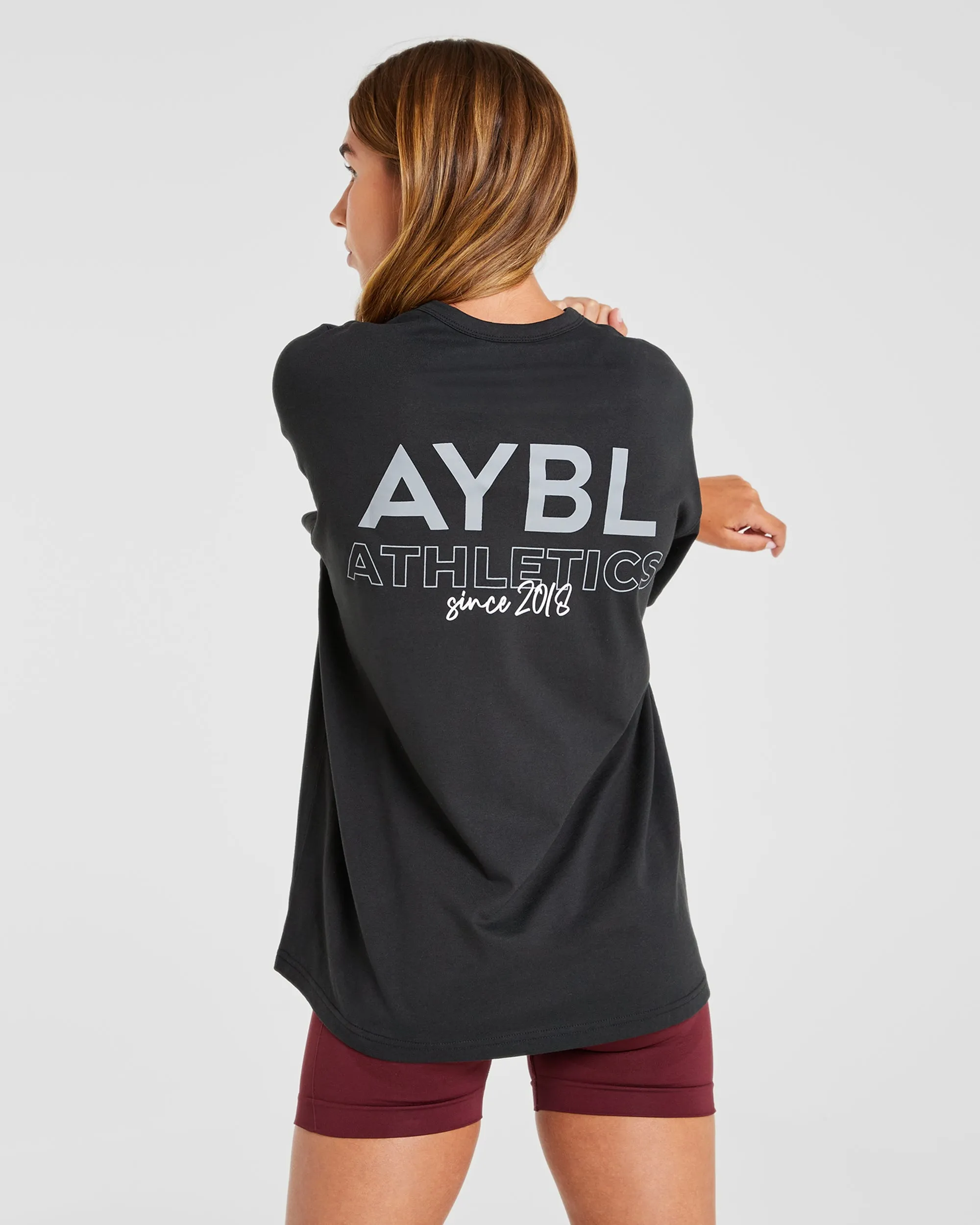 AYBL Athletics Oversized T Shirt - Black