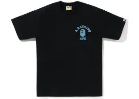 BAPE Honeycomb Camo College ATS Tee Black Blue