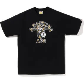 BAPE MADISON AVE 2ND Anniversary College Tee Black