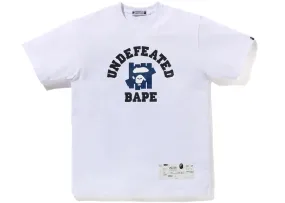 BAPE x Undefeated College Tee (FW22) White