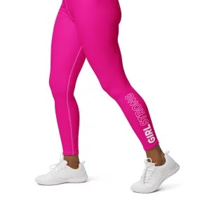 ELEVATED ESSENTIALS, BOOTY BOOSTING HIGH WAISTBAND LEGGING POWER PINK