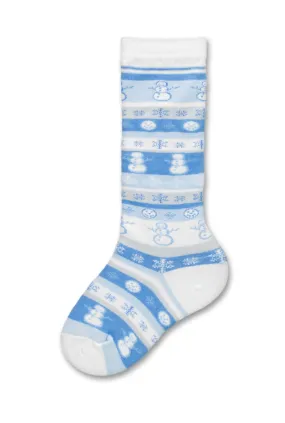 FBF Psychabright Snowman Children Socks