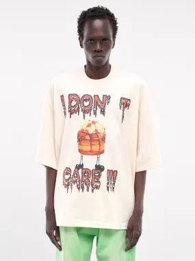 'I Don't Care' Rebirth Tee (HB-TO-1159-OFF-WHITE)