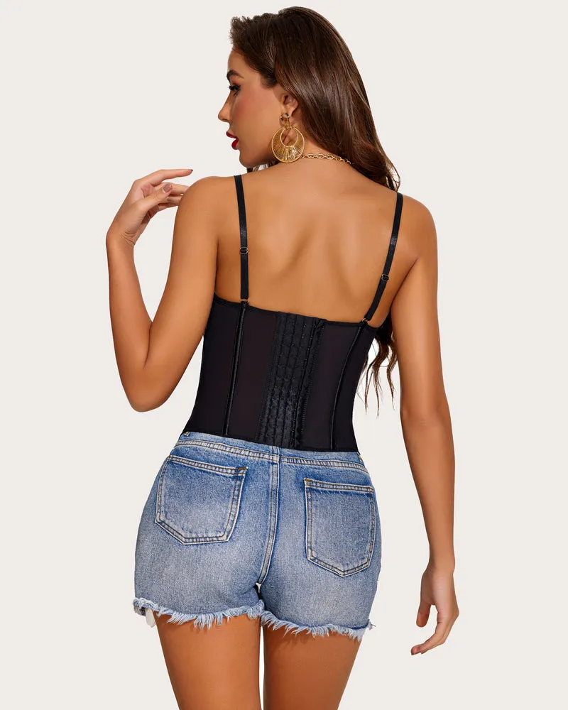 Lace Corset Bustier Top