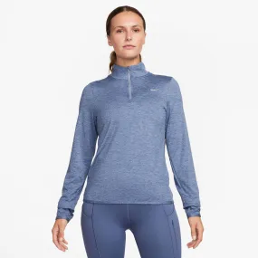 Nike | Women's Dri-FIT Swift Element UV 1/4-Zip Running Top - Ashen Slate