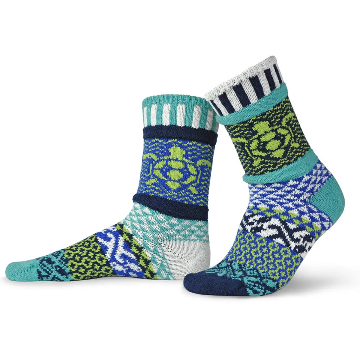 Sea Turtle Mismatched Socks