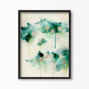 Spring Dream Abstract Floral Art Print